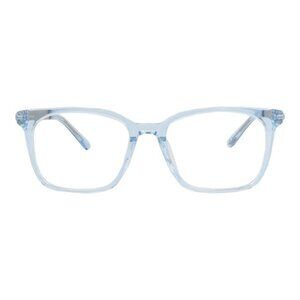 Maui Jim Womens Square/Rectangle Blue Silver Transparent Fashion Designer